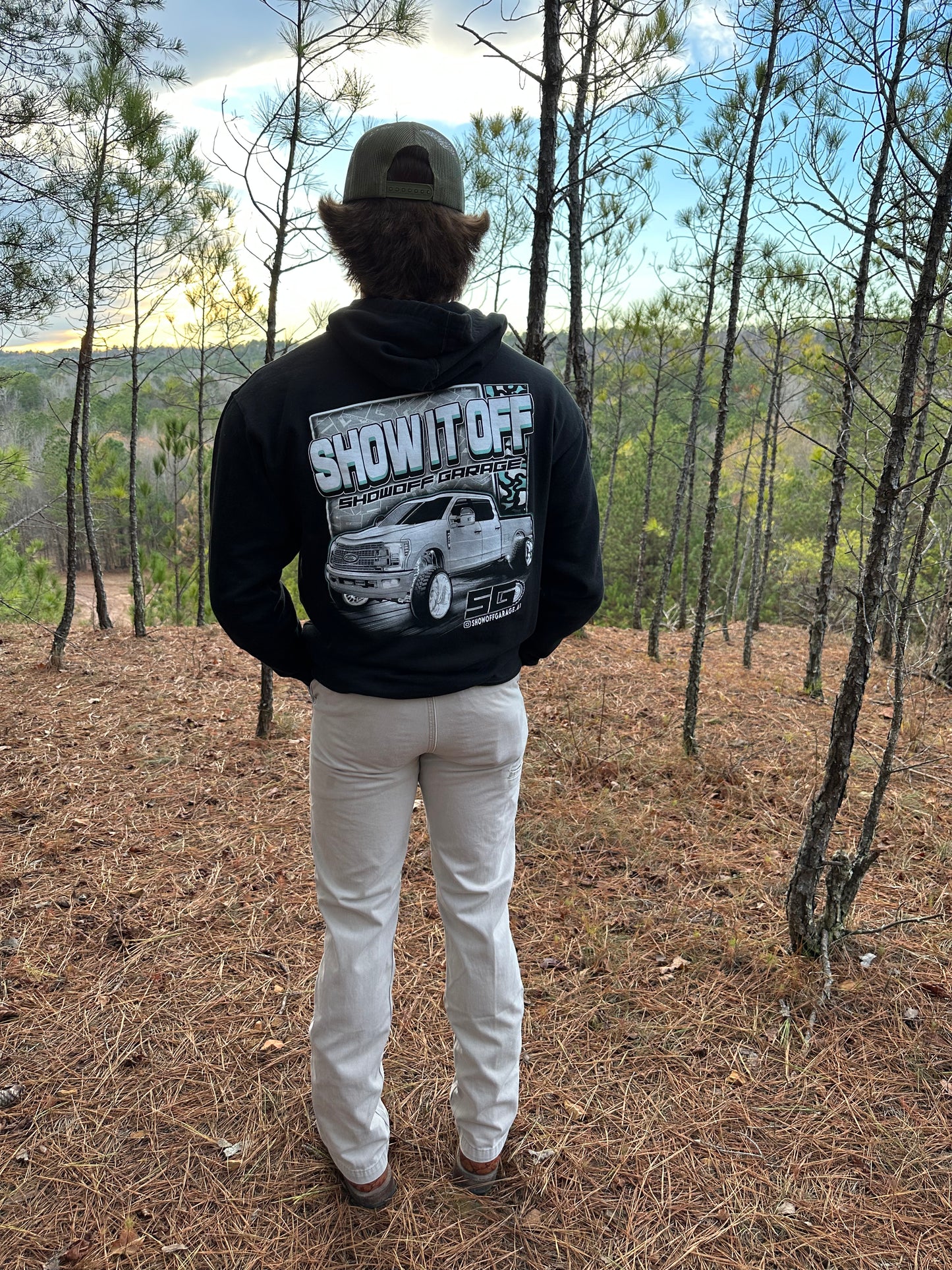 ON SALE!! Showoff Garage Truck Hoodie