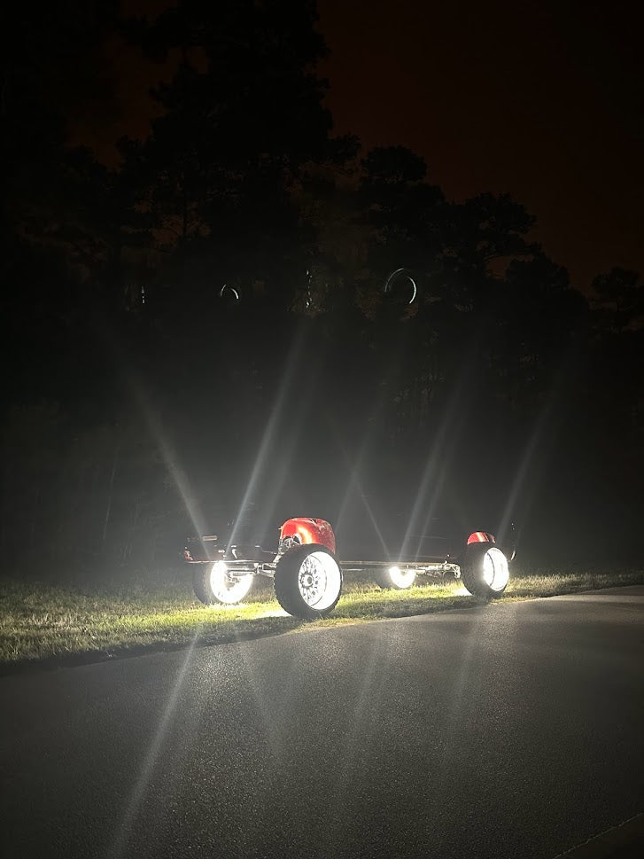 ALLYES Hexagon LED Garage Light, 5 Packs Hex LED Lights